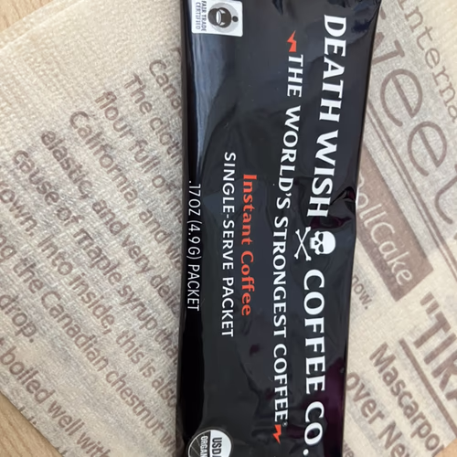 Death Wish Coffee, Instant Coffee 香港
