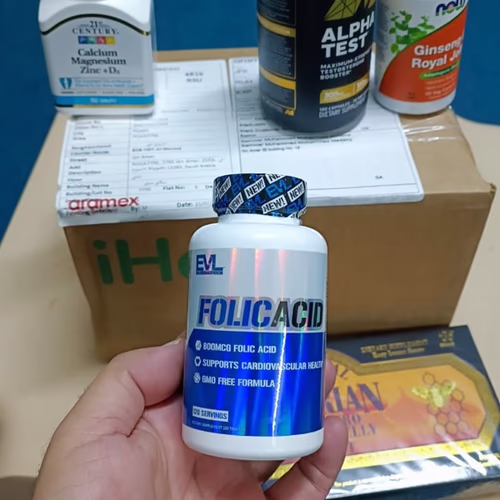 EVLution Nutrition 葉酸,800 微克,120 片 香港 EVLution Nutrition 葉酸,800 微克,120 片 香港