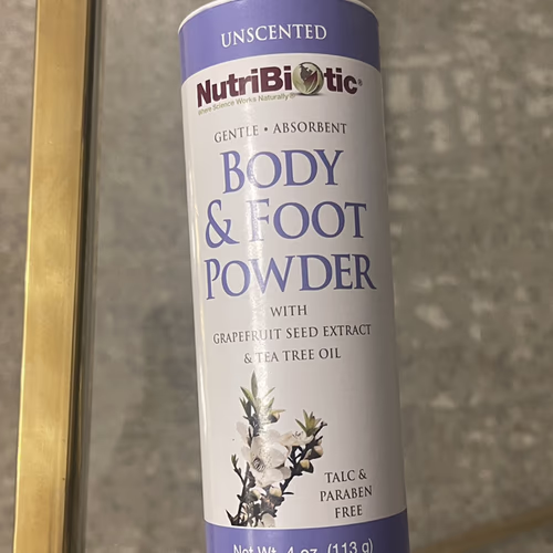 NutriBiotic 含葡萄柚籽萃取物和茶樹油的身體足部粉,無香,4 盎司(113 克) 香港 NutriBiotic 含葡萄柚籽萃取物和茶樹油的身體足部粉,無香,4 盎司(113 克) 香港