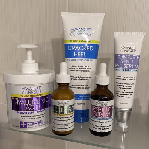 Advanced Clinicals 腳跟龜裂,粗糙斑點霜,8 液量盎司(237 毫升) 香港 Advanced Clinicals 腳跟龜裂,粗糙斑點霜,8 液量盎司(237 毫升) 香港