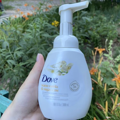 Dove 滋養泡沫洗手液，溫香草和甘蔗，10.1 液量盎司（300 毫升） 香港