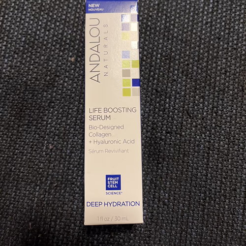 Andalou Naturals 生命促進精華液,生物設計膠原蛋白 + 透明質酸,1 液量盎司(30 毫升) 香港 Andalou Naturals 生命促進精華液,生物設計膠原蛋白 + 透明質酸,1 液量盎司(30 毫升) 香港
