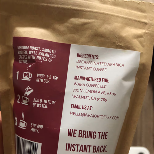 Waka Coffee 即溶咖啡 Waka Coffee 即溶咖啡