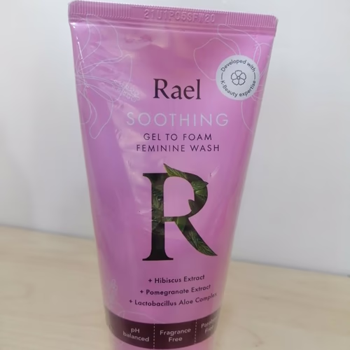 Rael Inc.,舒緩凝膠泡沫女性沐浴露,無香料,4.4 液量盎司(130 毫升) 香港 Rael Inc.,舒緩凝膠泡沫女性沐浴露,無香料,4.4 液量盎司(130 毫升) 香港