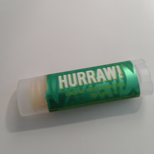 Hurraw! 潤唇膏，椰子薄荷檸檬草，0.17 盎司（4.8 克） 香港