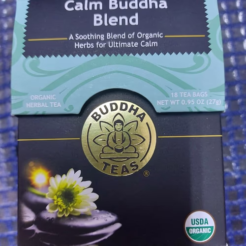 Buddha Teas 平靜佛混合茶，18 茶袋，0.95 盎司（27 克） 香港