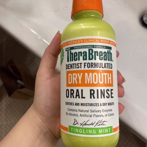 TheraBreath 口乾漱口水,薄荷味,16 液量盎司(473 毫升) 香港 TheraBreath 口乾漱口水,薄荷味,16 液量盎司(473 毫升) 香港