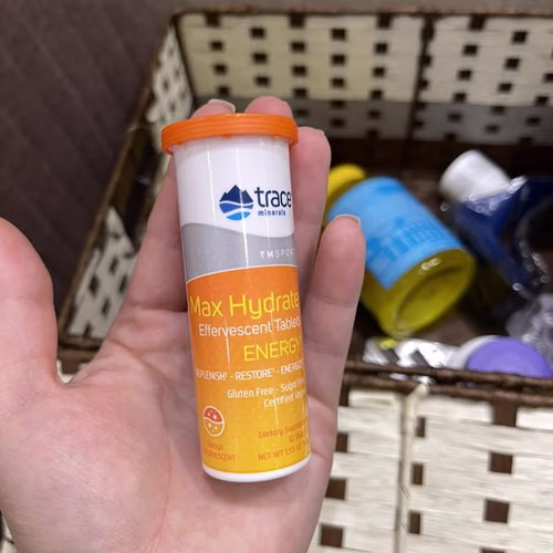 Trace Minerals Max Hydrate Energy,泡騰片,橘色,1.55 盎司(44 克)(已停產產品) 香港 Trace Minerals Max Hydrate Energy,泡騰片,橘色,1.55 盎司(44 克)(已停產產品) 香港