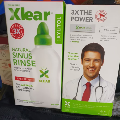 Xlear 天然鼻竇沖洗包,快速緩解,50 片,每包 6 克 香港 Xlear 天然鼻竇沖洗包,快速緩解,50 片,每包 6 克 香港