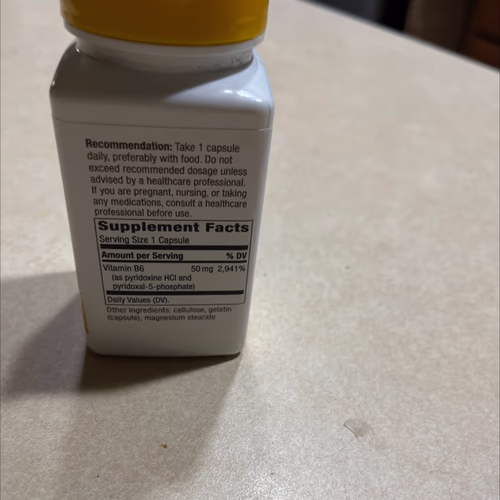 Nature's Way, B6 Pyridoxine 香港 Nature's Way, B6 Pyridoxine 香港