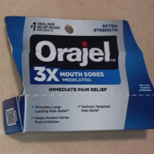 Orajel 3X 口腔潰瘍藥用凝膠，特強，0.18 盎司（5.1 克） 香港