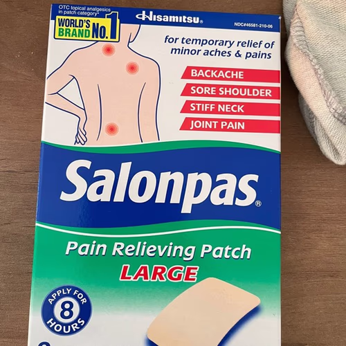 Salonpas 外用藥膏 疼痛 發燒 Salonpas 外用藥膏 疼痛 發燒