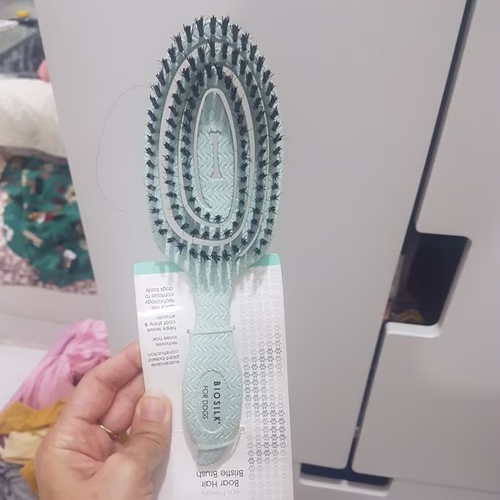 Biosilk 野豬毛刷，狗用，1 把刷子 香港