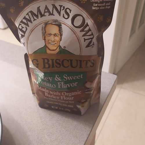 Newman's Own Organics 狗餅乾,所有尺寸的狗,火雞和甘藷,10 盎司(284 克) 香港 Newman's Own Organics 狗餅乾,所有尺寸的狗,火雞和甘藷,10 盎司(284 克) 香港