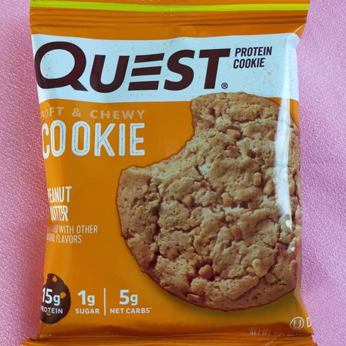 Quest Nutrition 蛋白質餅乾，花生醬，12 包，每包 2.04 盎司（58 克） 香港