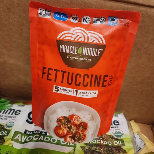 Miracle Noodle 即食麵條,義大利寬麵條,7 盎司(200 克) 香港 Miracle Noodle 即食麵條,義大利寬麵條,7 盎司(200 克) 香港