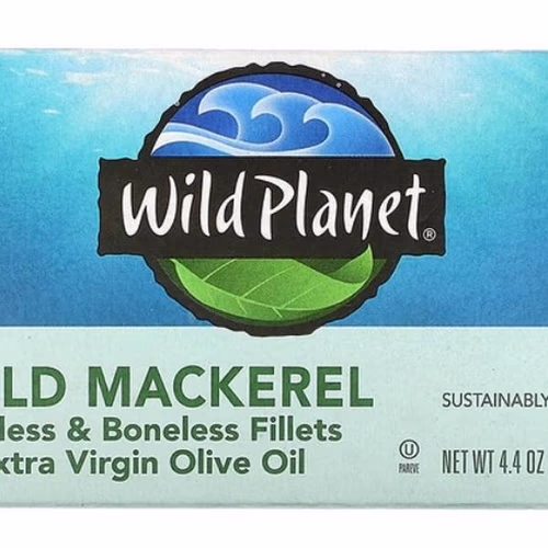 Wild Planet 野生鯖魚,特級初榨橄欖油去皮去骨魚片,4.4 盎司(125 克) 香港 Wild Planet 野生鯖魚,特級初榨橄欖油去皮去骨魚片,4.4 盎司(125 克) 香港