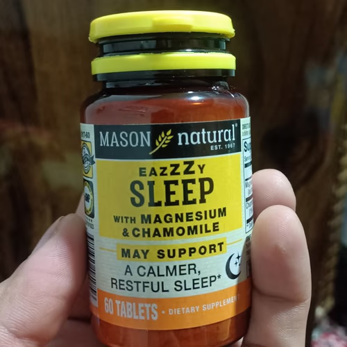 Mason Natural Eazzzy Sleep 含鎂和洋甘菊,60 片 香港 Mason Natural Eazzzy Sleep 含鎂和洋甘菊,60 片 香港
