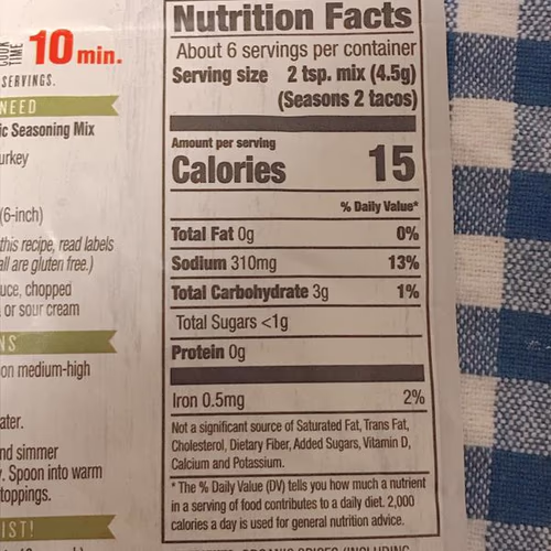 McCormick 有機調味料,玉米卷,1 盎司(28 克) 香港 McCormick 有機調味料,玉米卷,1 盎司(28 克) 香港