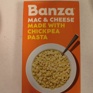 Banza 通心粉和起司、貝殼 + 白切達乾酪，5.5 盎司（156 克） HK