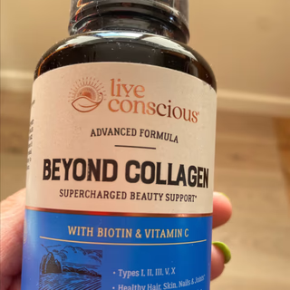 Live Conscious Beyond 膠原蛋白，含生物素和維生素 C，1,300 毫克，90 粒膠囊 HK
