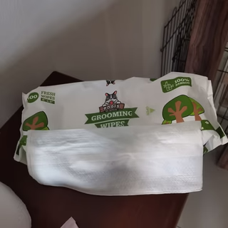 Pogi's Pet Supplies 美容濕紙巾，綠茶葉，100 片新鮮濕紙巾 HK