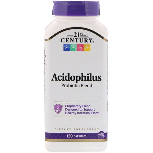 21st Century, Acidophilus Probiotic Blend, 150 Capsules Review