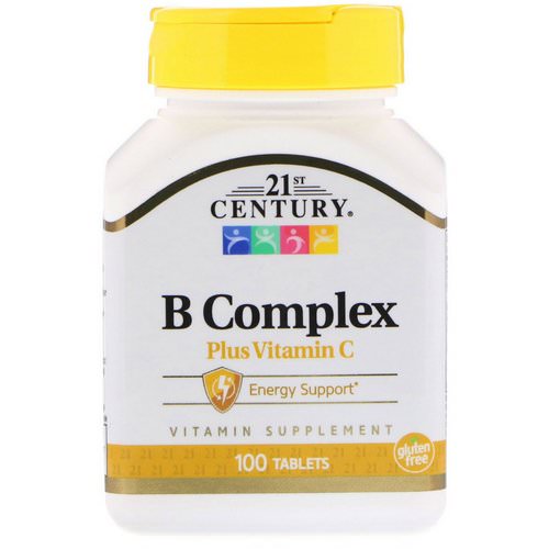 21st Century, B Complex Plus Vitamin C, 100 Tablets Review