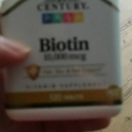 21st Century Biotin - 生物素, 指甲, 皮膚, 頭髮