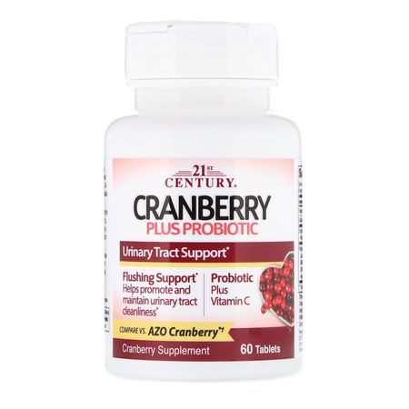21st Century Cranberry Probiotic Formulas - 益生菌, 消化, 補品, 蔓越莓