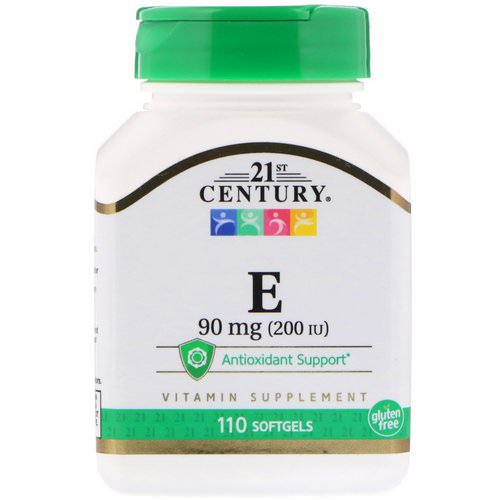 21st Century, E, 90 mg (200 IU), 110 Softgels Review
