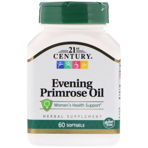 21st Century, Evening Primrose Oil, Women's Health Support, 60 Softgels Review
