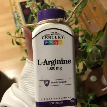 21st Century L-Arginine - L-精氨酸, 氨基酸, 補品