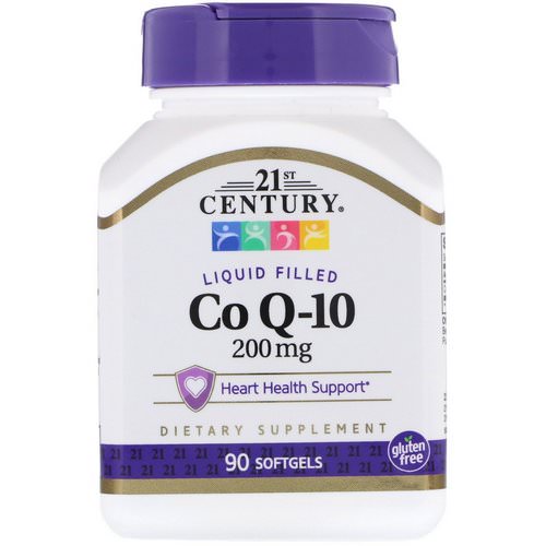 21st Century, Liquid Filled CoQ-10, 200 mg, 90 Softgels Review