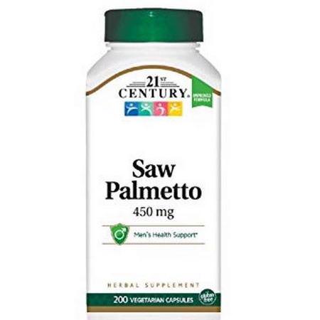 21st Century Saw Palmetto Prostate - 前列腺, 男性健康, 保健品, 鋸棕櫚