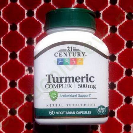 21st Century Turmeric Curcumin Formulas - 薑黃素, 薑黃, 抗氧化劑, 補品