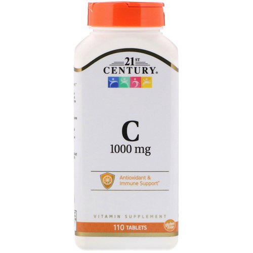 21st Century, Vitamin C, 1000 mg, 110 Tablets Review