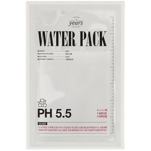 23 Years Old, Water Pack, 4 Masks, 30 g Each Review