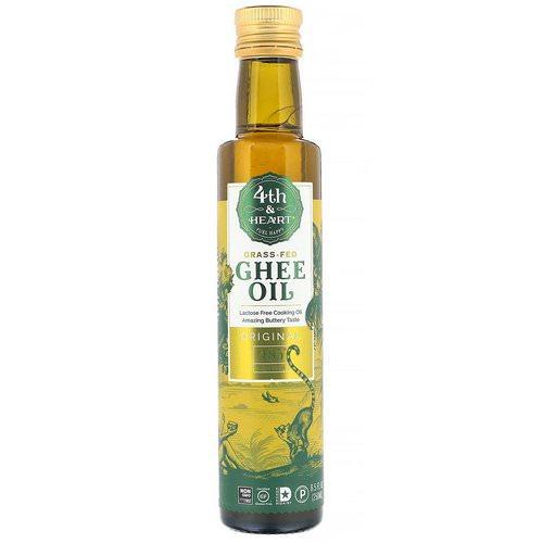 4th & Heart, Ghee Oil, Original, 8.5 fl oz (250 ml) Review