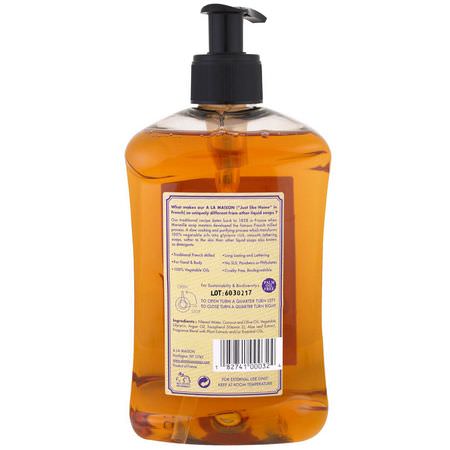 沐浴露, 沐浴露: A La Maison de Provence, Hand & Body Liquid Soap, Lavender Aloe, 16.9 fl oz (500 ml)