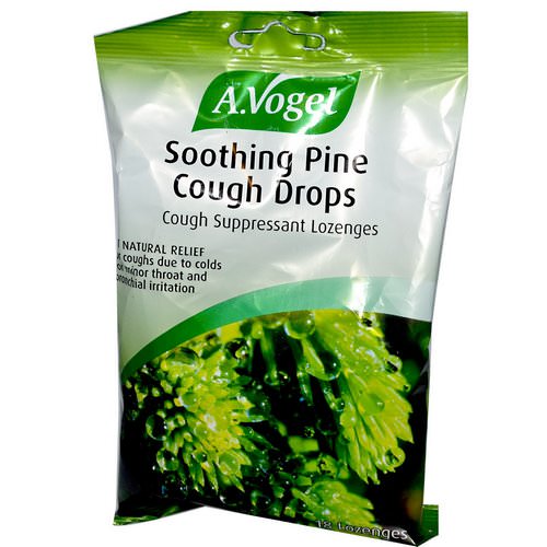 A Vogel, Soothing Pine Cough Drops, 18 Lozenges Review