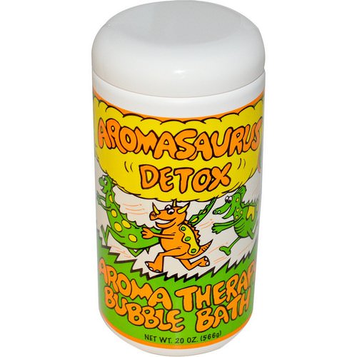 Abra Therapeutics, Aromasaurus Detox Aroma Therapy Bubble Bath For Children, 20 oz (566 g) Review