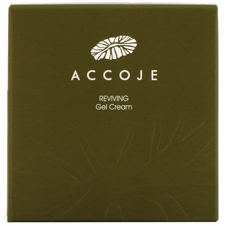 面部保濕霜, 護膚: Accoje, Reviving Gel Cream, 50 ml