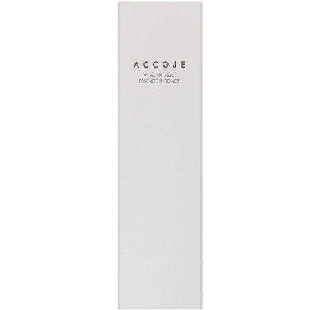 碳粉, 護膚: Accoje, Vital in Jeju, Essence in Toner, 130 ml