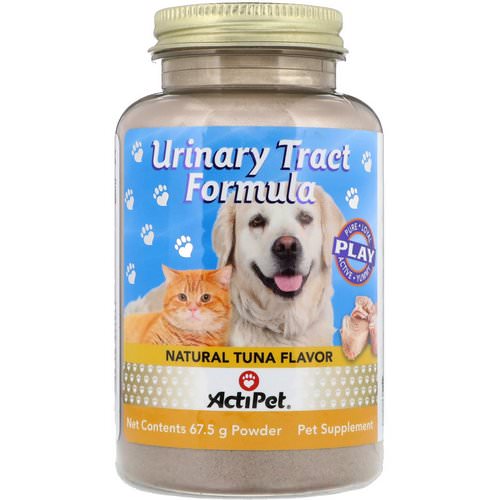 Actipet, Urinary Tract Formula, For Dogs & Cats, Natural Tuna Flavor, 67.5 g Review