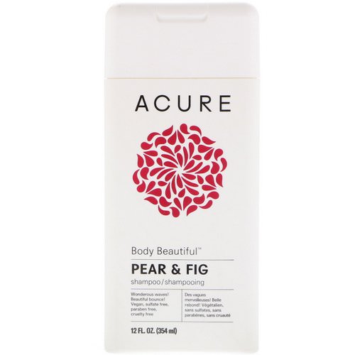 Acure, Body Beautiful Shampoo, Pear & Fig, 12 fl oz (354 ml) Review