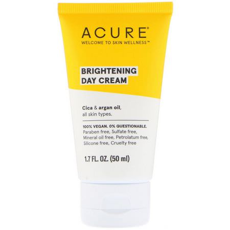 Acure Day Moisturizers Creams Argan Oil - Argan Oil, 日間保濕霜, 面霜, 面部保濕霜