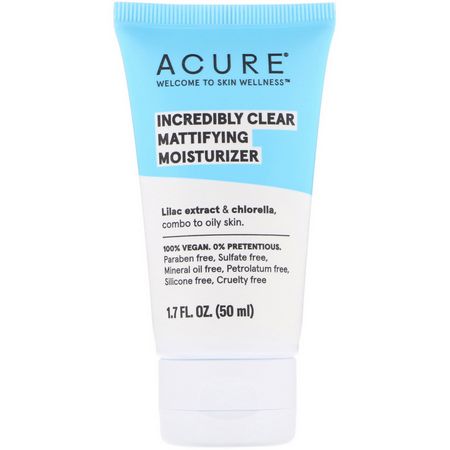 Acure Day Moisturizers Creams Night Moisturizers Creams - 夜間保濕霜, 日間保濕霜, 面霜, 面部保濕霜