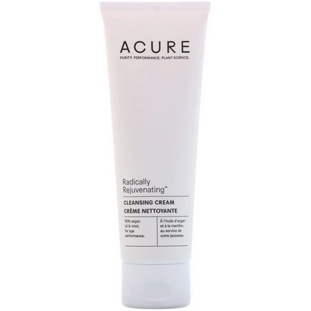 Acure Face Wash Cleansers Argan Oil - Argan油, 清潔劑, 洗面奶, 磨砂膏