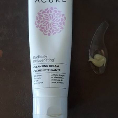 Acure, Radically Rejuvenating, Cleansing Cream, 4 fl oz (118 ml)